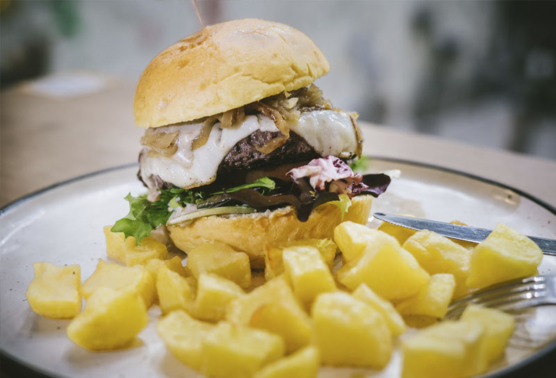 Hamburguesa El Cohete